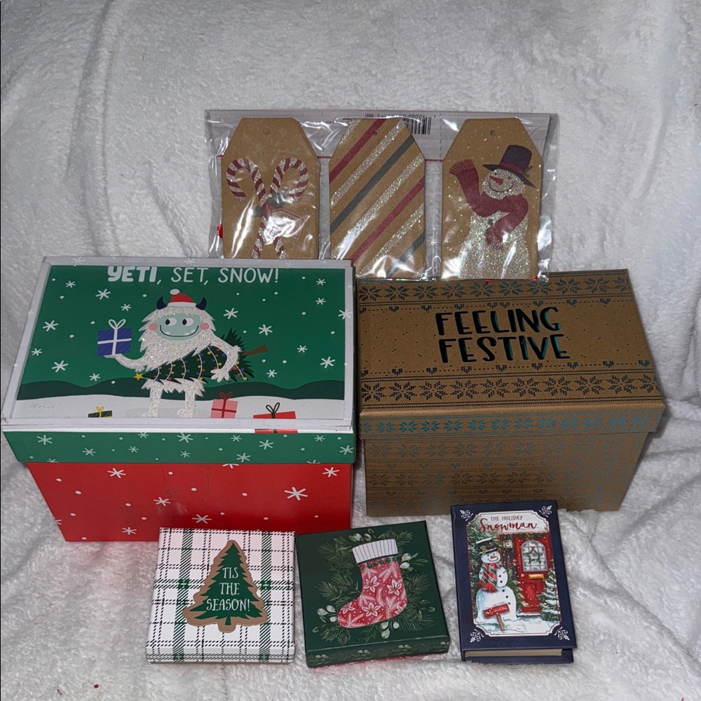 Festive Holiday Gift Box Set